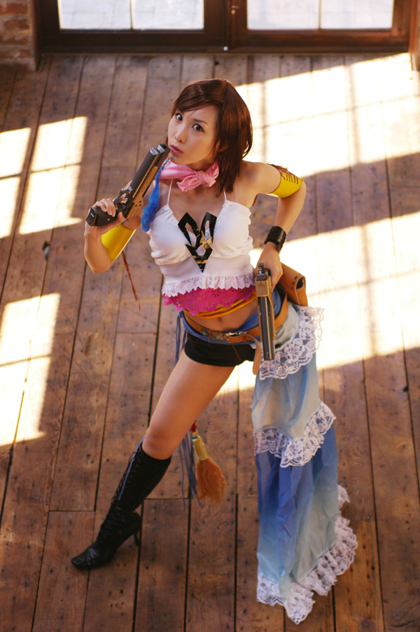 [Cosplay] 2013.03.29 Final Fantasy exy Gunner and Singer Yuna I 1